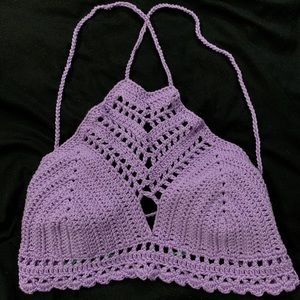 A crotchet crop top or bralette :)